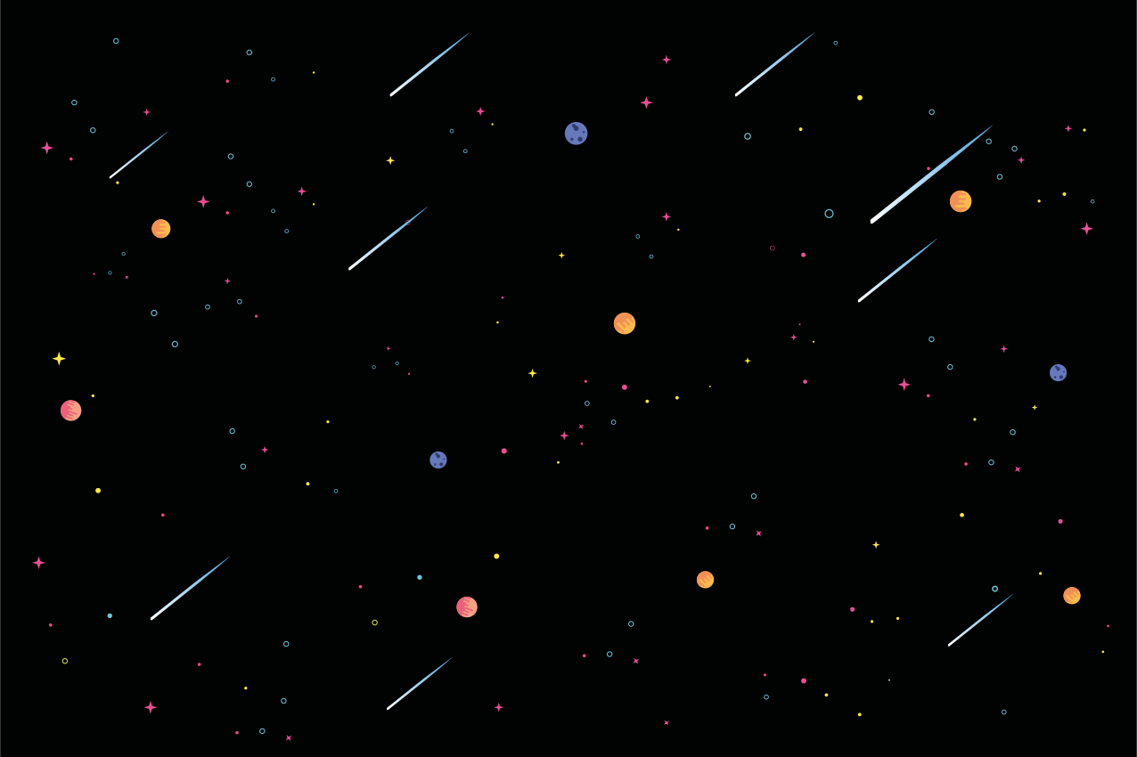 Space-themed kids meal otroška pogrinjek za mizo - TenStickers