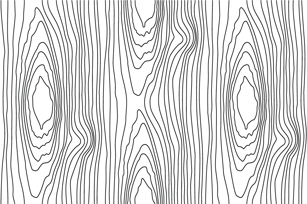 črno-bele drevesne teksture izvirni pogrinjki - TenStickers