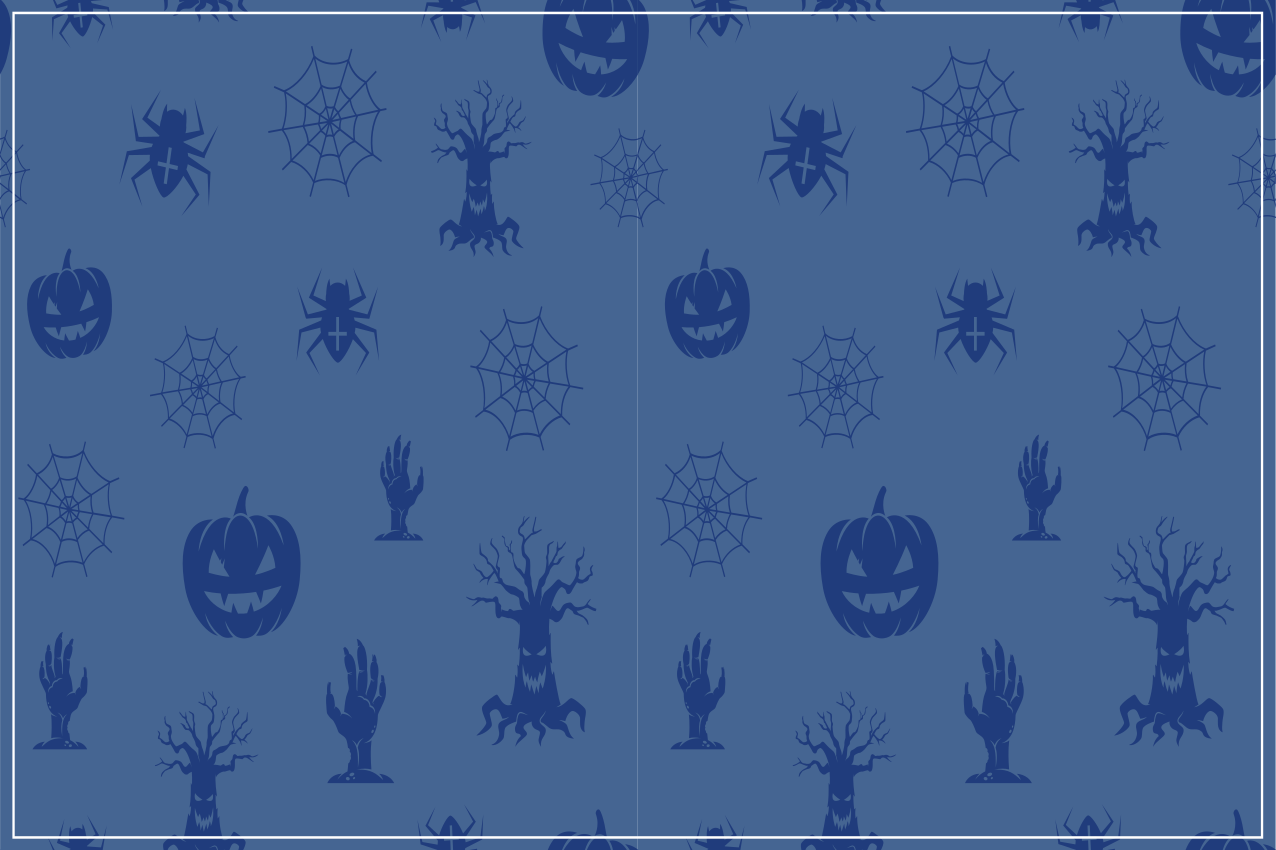 Spooky theme decor pogrinjek za strašljivo vzdušje - TenStickers
