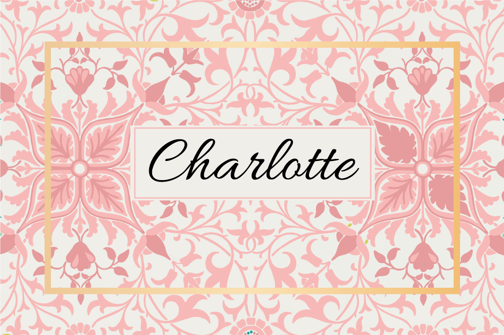 Customized botanical arrangement z imenom - TenStickers