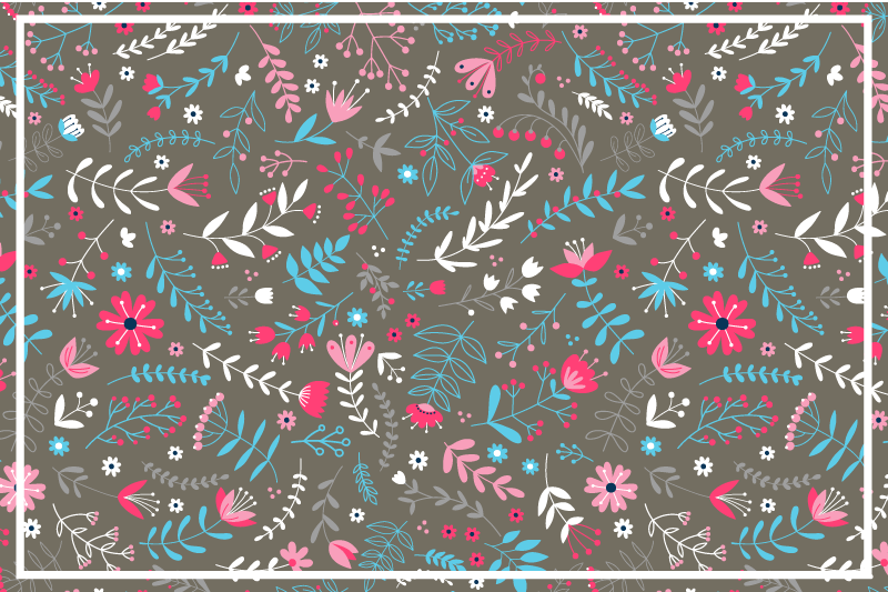 Botanical textured finish teksturni pogrinjek - TenStickers