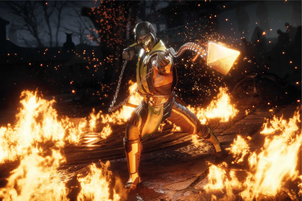 Vinilne pogrinjke z ninja fire design - TenStickers