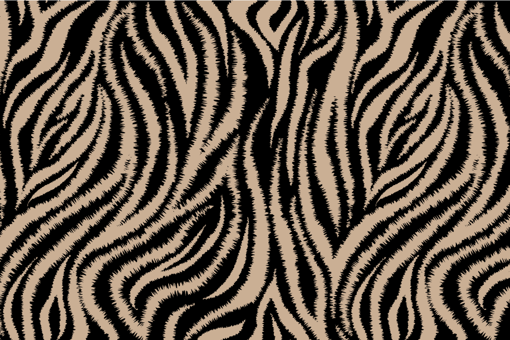 Zebra patterned surface teksturna pogrinjek - TenStickers