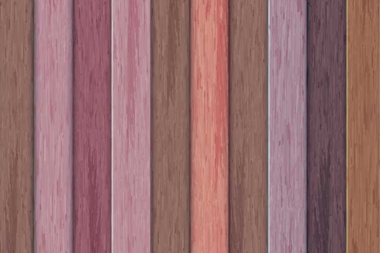 Wooden stripe variation teksturna pogrinjek - TenStickers