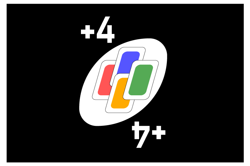 Card game influenced design izvirna jedilna podloga - TenStickers