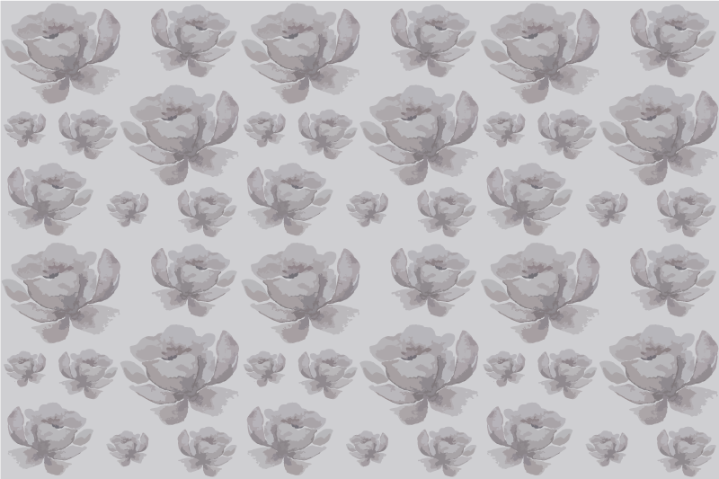 Flower pattern surface teksturna pogrinjek - TenStickers