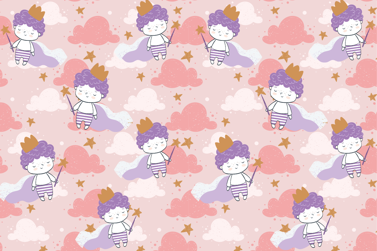 Adorable animated figures otroški pogrinjek za mizo - TenStickers