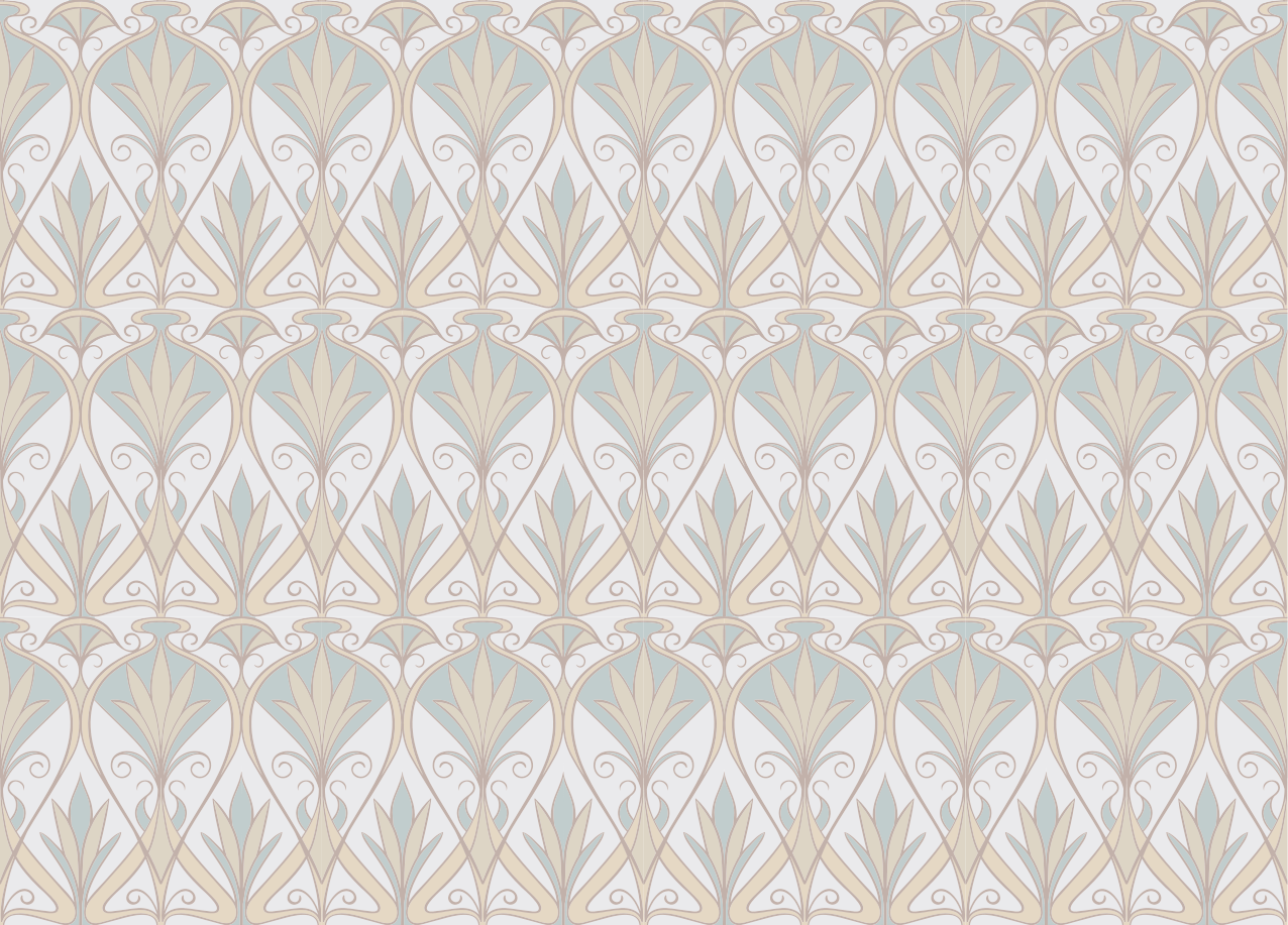 Elegant floral composition teksturni pogrinjek - TenStickers