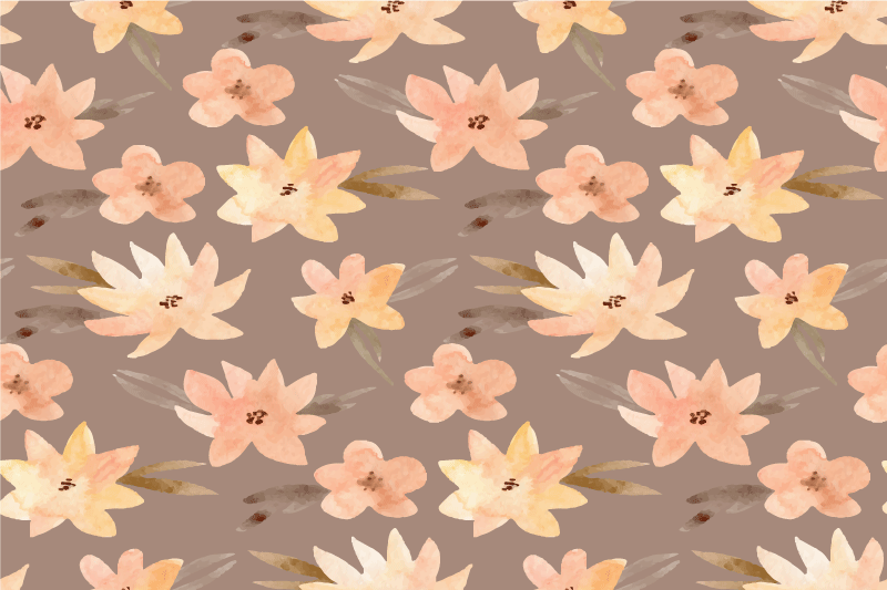 Floral motif background izvirna jedilna podloga - TenStickers