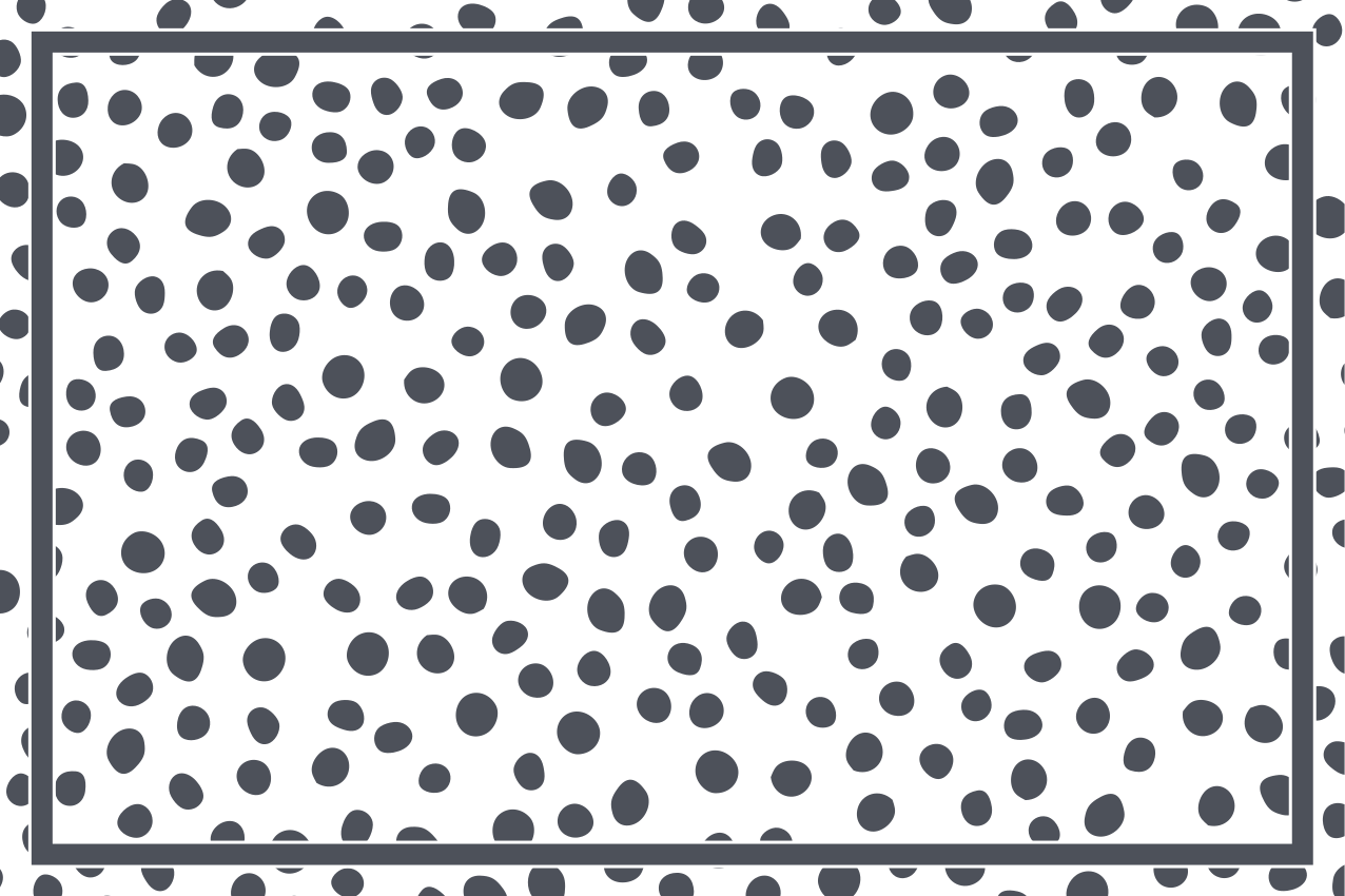 Polka dot style teksturni pogrinjek - TenStickers