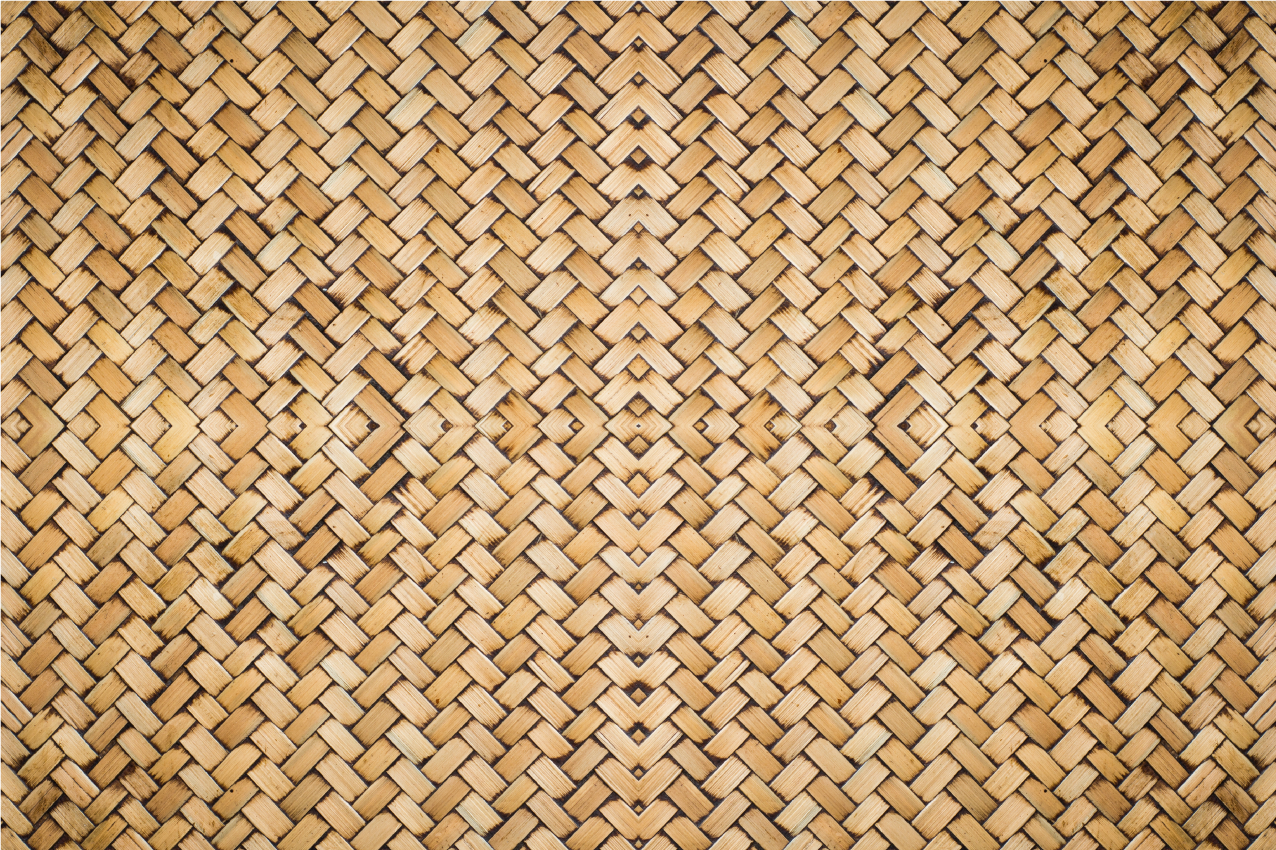 Teksturirani pogrinjki z bambusovim učinkom - TenStickers