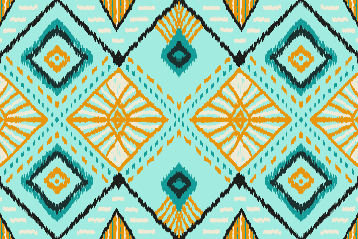 Abstract geometric motif teksturna pogrinjek - TenStickers