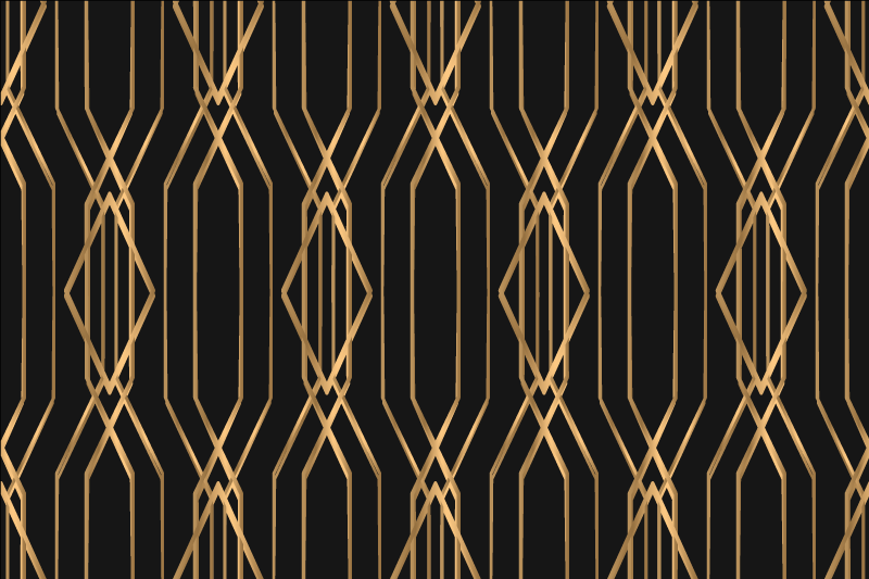 Vinilne pogrinjke z geometrijskim kvadratnim dizajnom - TenStickers