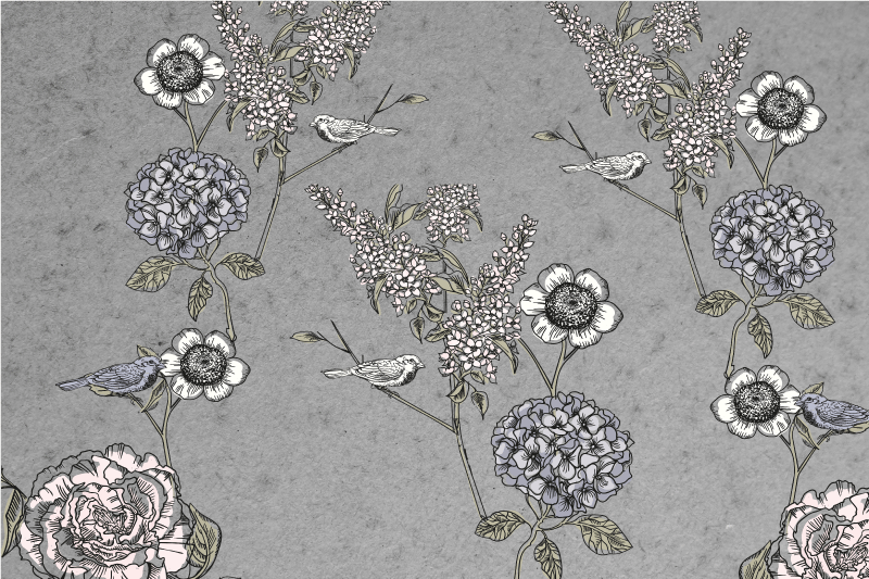 Botanical accent element izvirna jedilna podloga - TenStickers