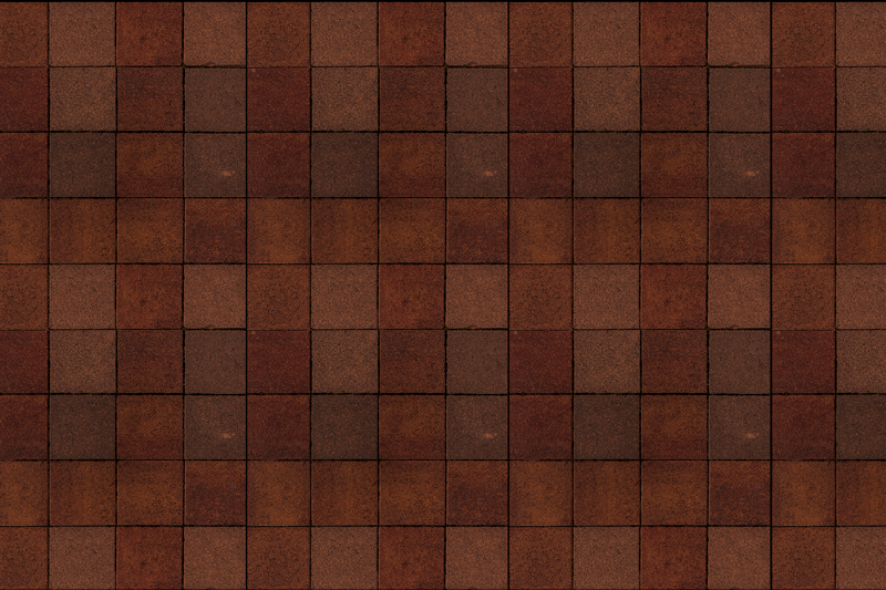 Square brown pattern teksturna pogrinjek - TenStickers