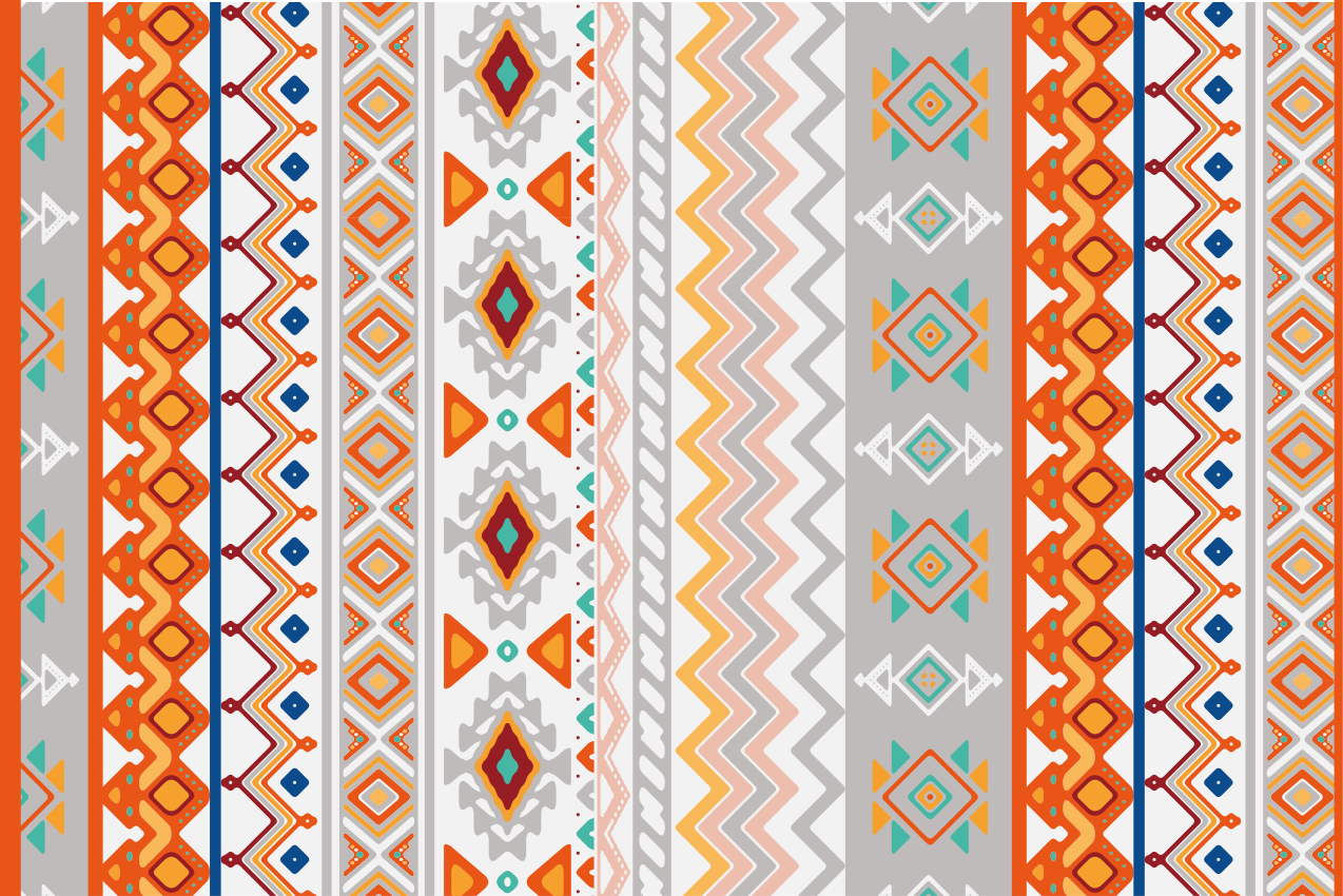 Teksturirani pogrinjki v boemskem slogu - TenStickers