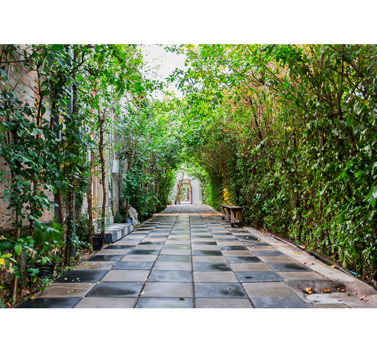 3d jesenski stenski zidni fototapeta - TenStickers