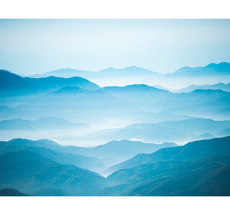 Meglen zidni mural - TenStickers