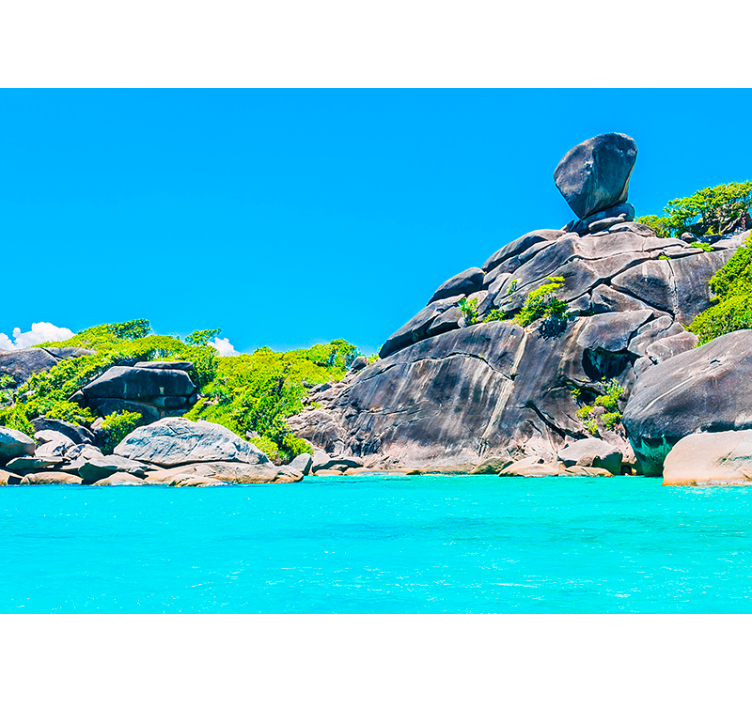 Jezero v phuketu stenski zidni mural - TenStickers