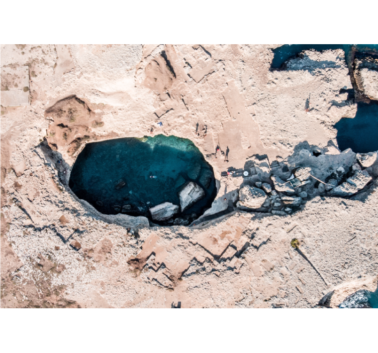 Skalnat oceanski bazen Fototapete Narava - TenStickers