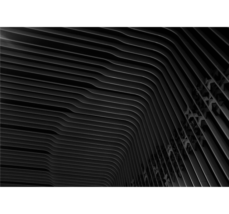 Večplastni ukrivljeni vzorci Abstraktni fototapeti - TenStickers