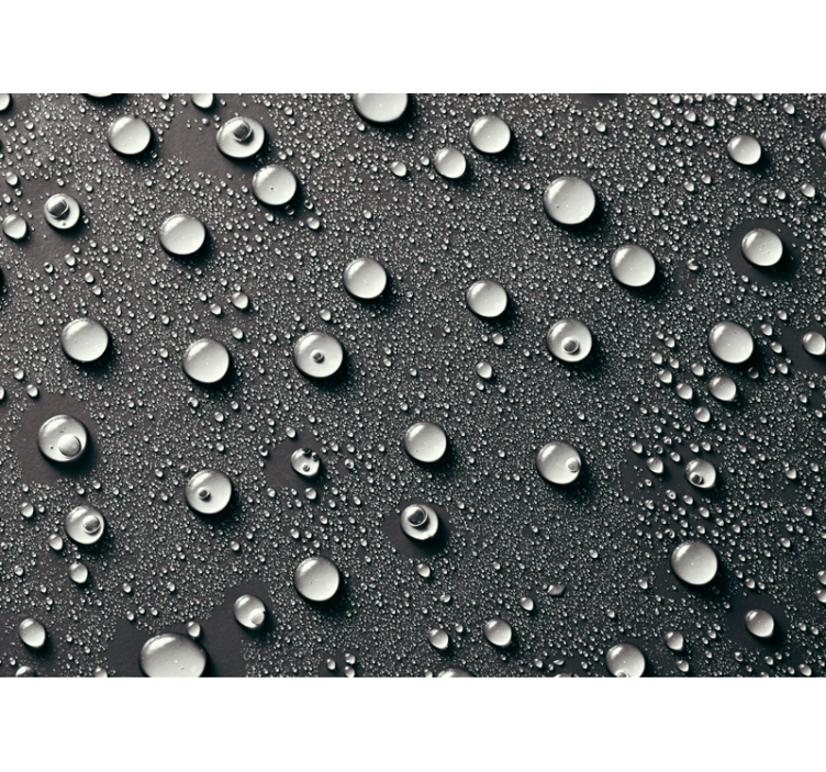 tapeta z vodnimi mehurčki kopalniških fototapeta - TenStickers