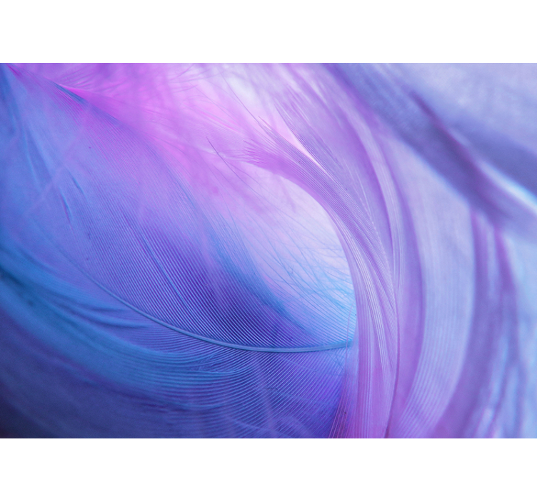 Mehki barvni valovi Abstraktni fototapeti - TenStickers