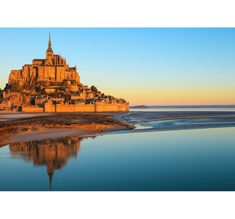 Mont saint michel Fototapete z drugimi mesti in državami - TenStickers