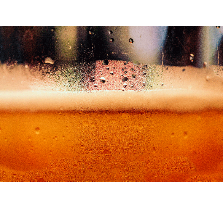 Tekočina za pivo Kuhinjski fototapeti - TenStickers