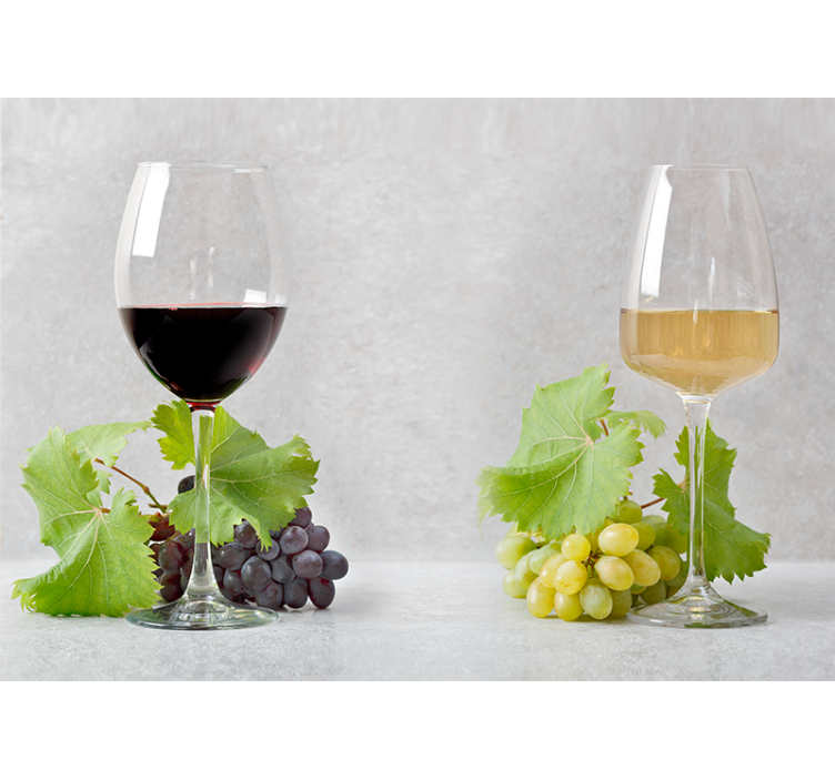 Stensko poslikavo za rdeče in belo vino - TenStickers