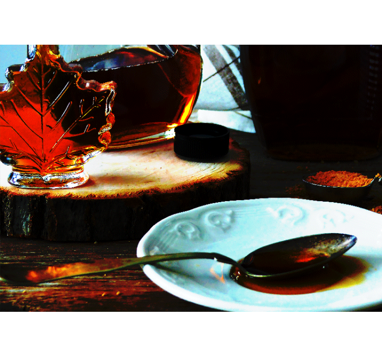 Javorjev sirup Fototapete s graffiti motivi - TenStickers