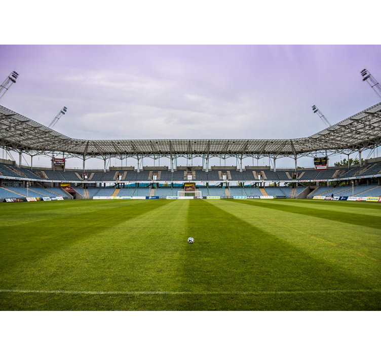 tapeta fototapeta za spalnico nogometnega igrišča - TenStickers