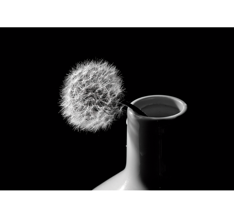 Regrat v vazi Fototapeta z maskami - TenStickers