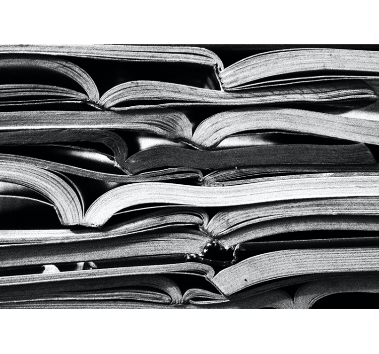 Zložene odprte strani Fototapete z besedilom in teksturami - TenStickers