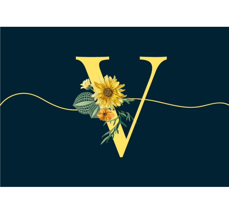 Sončnična začetna eleganca Fototapete cvetje - TenStickers