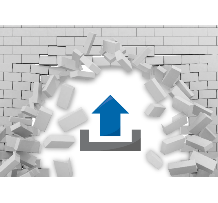 Joyful race scene fototapeta z vozili - TenStickers