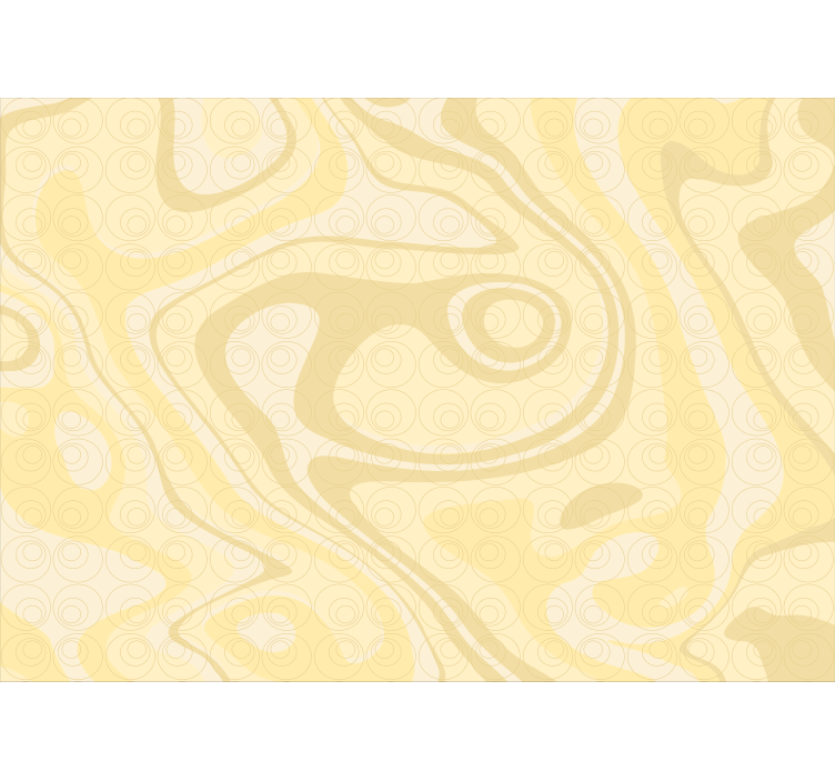 Curved shapes pattern abstraktni fototapeti - TenStickers