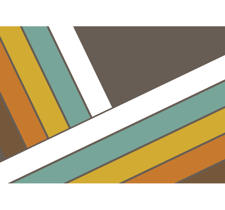 Geometric line patterns fototapete s teksturami - TenStickers