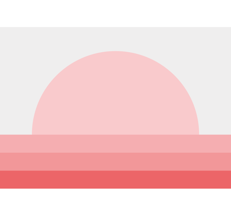 Sunset flower arrangement fototapete s cvetjem - TenStickers