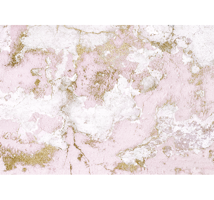 Elegant pink marble fototapete s teksturami - TenStickers