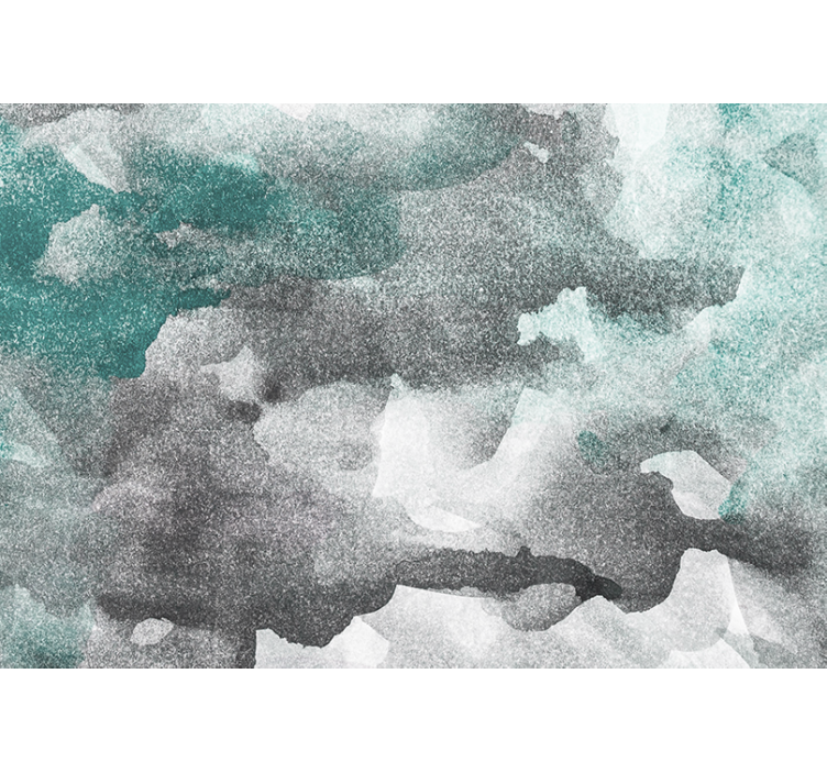 Textured gray waves abstraktni fototapeti - TenStickers