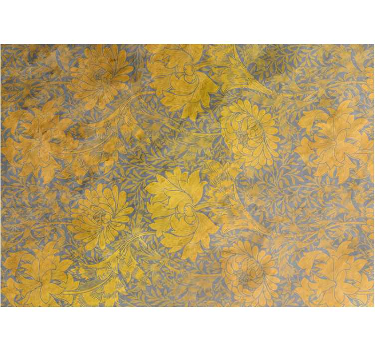 Floral motif arrangement fototapete cvetje - TenStickers