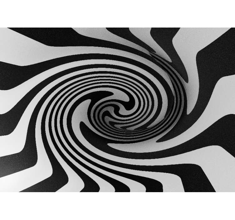 Spiral illusion effect abstraktni fototapeti - TenStickers