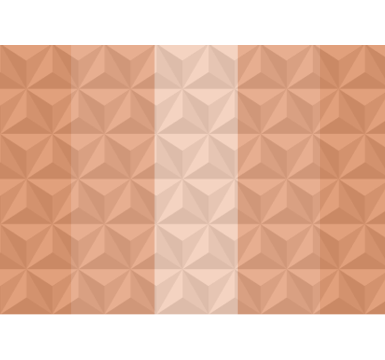 Geometric 3d pattern fototapete s teksturami - TenStickers