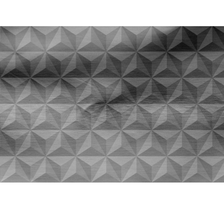 Sive konice s sencami 3d fototapeta - TenStickers