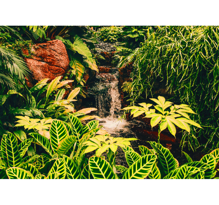 Vibrant tropical setting fototapete narava - TenStickers