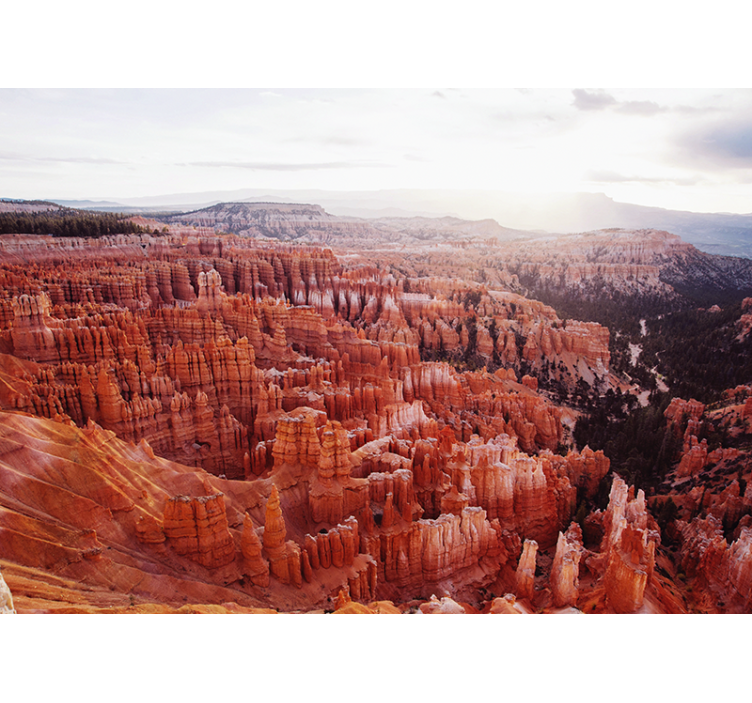 Bryce canyon view stenske poslikave - TenStickers