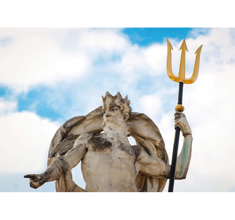 Mythical ocean ruler fototapeta umetnost - TenStickers