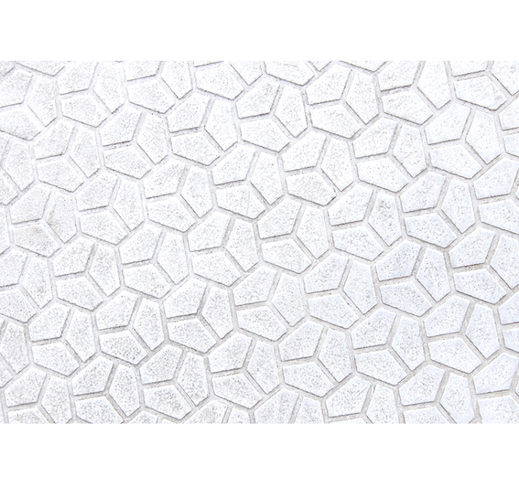 Hexagonal pattern texture fototapete z besedilom - TenStickers