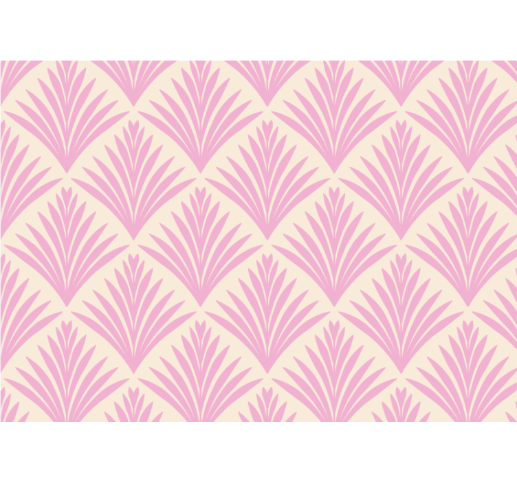 Stylized palm leaves fototapete z vzorci in teksturami - TenStickers